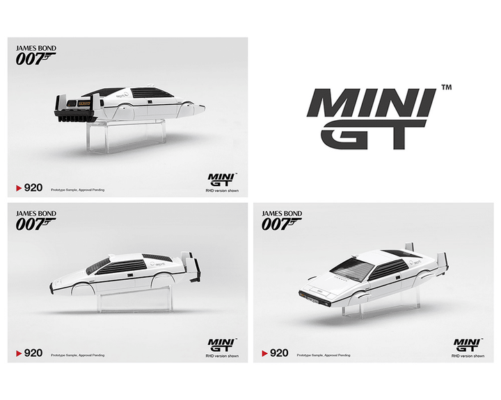 *Pre-Order* Mini GT - James Bond 007 Lotus Esprit S1 “The Spy Who Loved Me” Submarine – English Packaging – Limited Edition - Top CollectiblesDiecastMini GT
