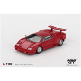*Pre - Order* Mini GT - Lamborghini Countach 25th Anniversary – Red - Top CollectiblesDiecastMini GT