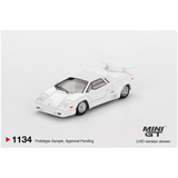 *Pre - Order* Mini GT - Lamborghini Countach 25th Anniversary – White - Top CollectiblesDiecastMini GT