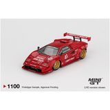 *Pre - Order* Mini GT - Lamborghini Countach LB - WORKS – Red - Top CollectiblesDiecastMini GT