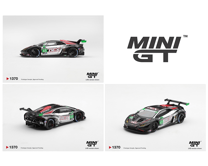 *Pre-Order* Mini GT - Lamborghini Huracan GT3 EVO2 45 DEX Wayne Taylor Racing 2025 IMSA Chevrolet Grand Prix Class Winner – Limited Edition - Top CollectiblesDiecastMini GT