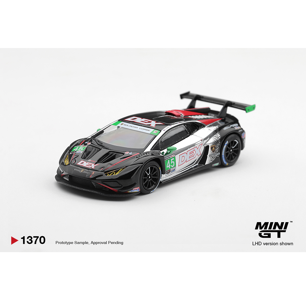 *Pre-Order* Mini GT - Lamborghini Huracan GT3 EVO2 45 DEX Wayne Taylor Racing 2025 IMSA Chevrolet Grand Prix Class Winner – Limited Edition - Top CollectiblesDiecastMini GT