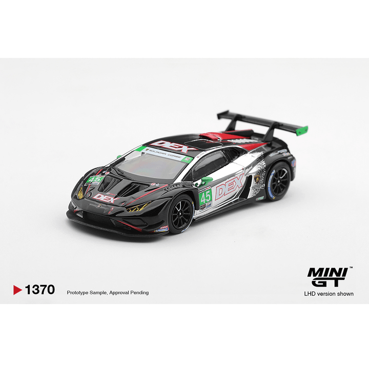 *Pre-Order* Mini GT - Lamborghini Huracan GT3 EVO2 45 DEX Wayne Taylor Racing 2025 IMSA Chevrolet Grand Prix Class Winner – Limited Edition - Top CollectiblesDiecastMini GT