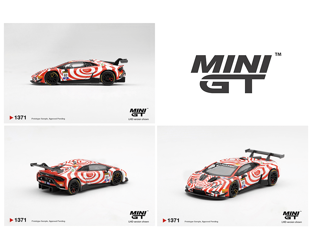 *Pre-Order* Mini GT - Lamborghini Huracan GT3 EVO2 93 Wall Racing 2025 Bathurst 12 hrs – Limited Edition - Top CollectiblesDiecastMini GT