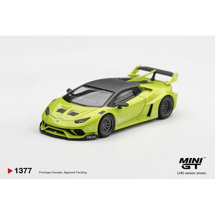 *Pre-Order* Mini GT - Lamborghini Huracán LB★WORKS Lime Metallic – Limited Edition - Top CollectiblesDiecastMini GT