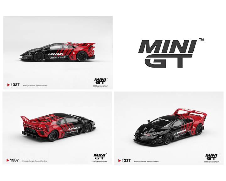 *Pre-Order* Mini GT - Lamborghini LB-Silhouette WORKS MURCIELAGO GT Evo Advan – Limited Edition - Top CollectiblesDiecastMini GT