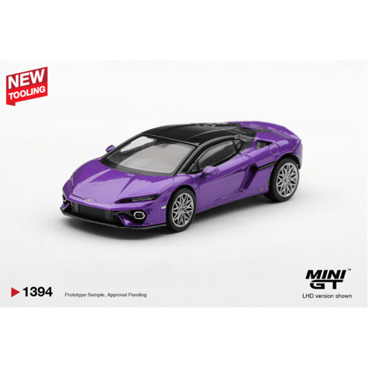 *Pre-Order* Mini GT - Lamborghini Temerario Viola Pasifae – Limited Edition - Top CollectiblesDiecastMini GT