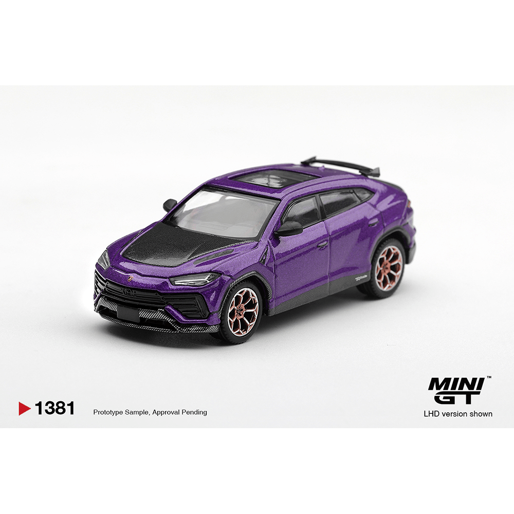 *Pre-Order* Mini GT - Lamborghini Urus Performante Viola Pasifae – Limited Edition - Top CollectiblesDiecastMini GT