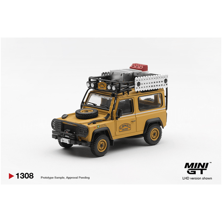 *Pre - Order* Mini GT - Land Rover Defender 90 - 1985 Camel Trophy Borneo Team Brazil - Top CollectiblesDiecastMini GT