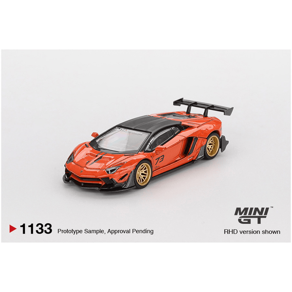 *Pre - Order* Mini GT - LB★WORKS Lamborghini Aventador – Orange – MDX 2025 Limited Edition - Top CollectiblesDiecastMini GT
