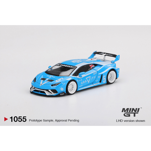*Pre - Order* Mini GT - LB★WORKS Lamborghini Huracán GT GRAVITY – Blue - Top CollectiblesDiecastMini GT