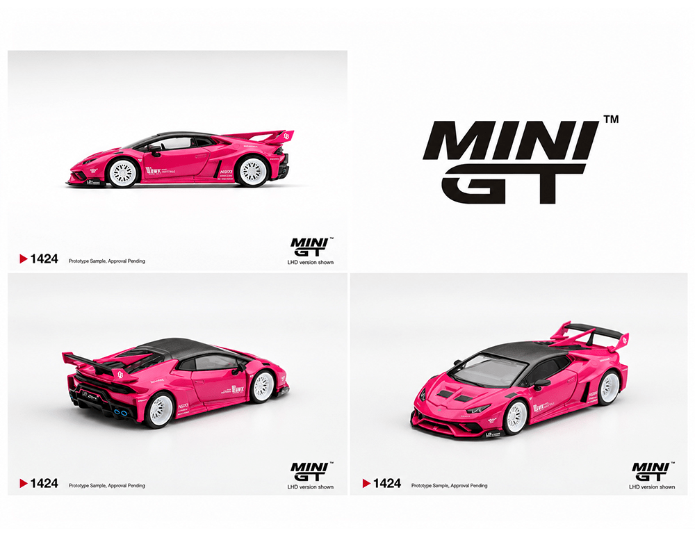 *Pre-Order* Mini GT - LB★WORKS Lamborghini Huracán GT Ruby Purple – Limited Edition - Top CollectiblesDiecastMini GT