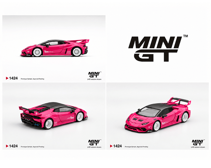 *Pre-Order* Mini GT - LB★WORKS Lamborghini Huracán GT Ruby Purple – Limited Edition - Top CollectiblesDiecastMini GT