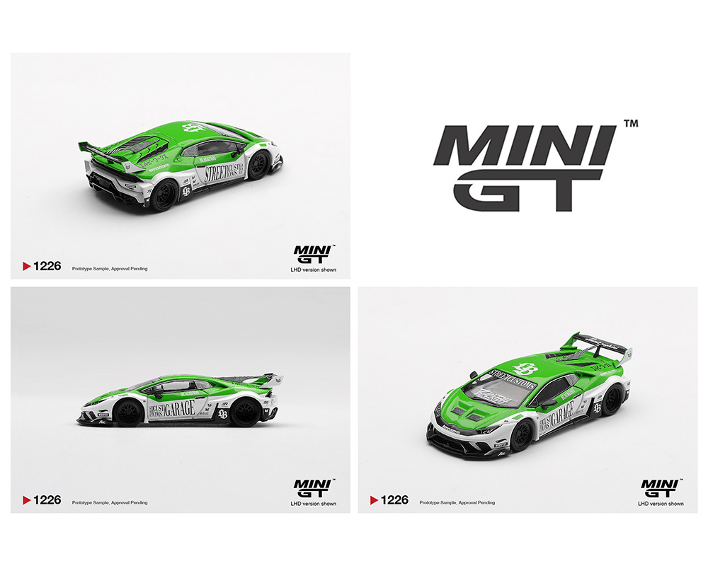 *Pre - Order* Mini GT - LB★WORKS Lamborghini Huracán GT STREET CUSTOMS - Top CollectiblesDiecastMini GT