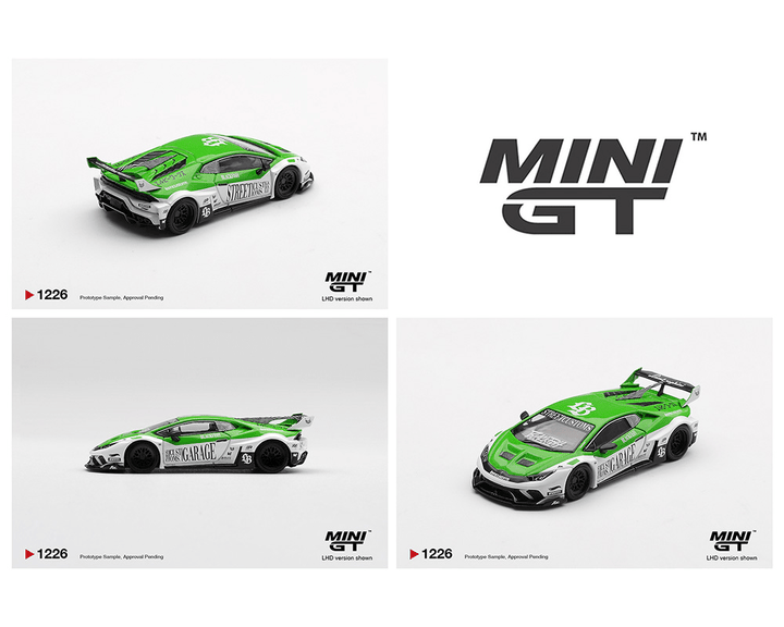 *Pre - Order* Mini GT - LB★WORKS Lamborghini Huracán GT STREET CUSTOMS - Top CollectiblesDiecastMini GT