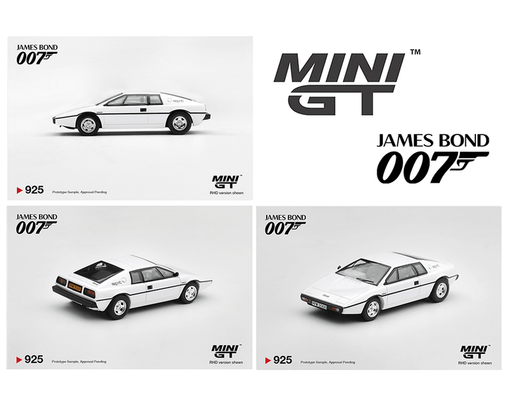 *Pre-Order* Mini GT - Lotus Esprit S1 “The Spy Who Loved Me” – English Packaging – Limited Edition - Top CollectiblesDiecastMini GT
