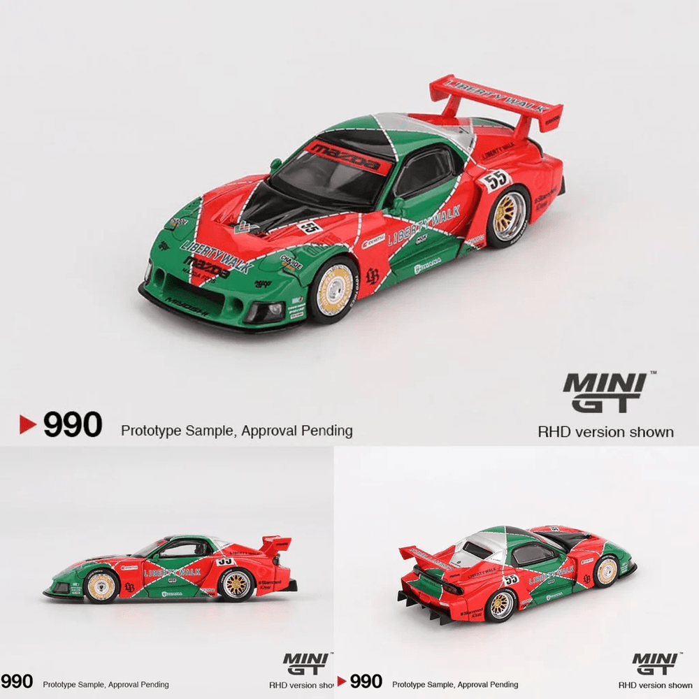 *Pre - Order* Mini GT - Mazda RX - 7 LB - Super Silhouette 787B - Top CollectiblesDiecastMini GT
