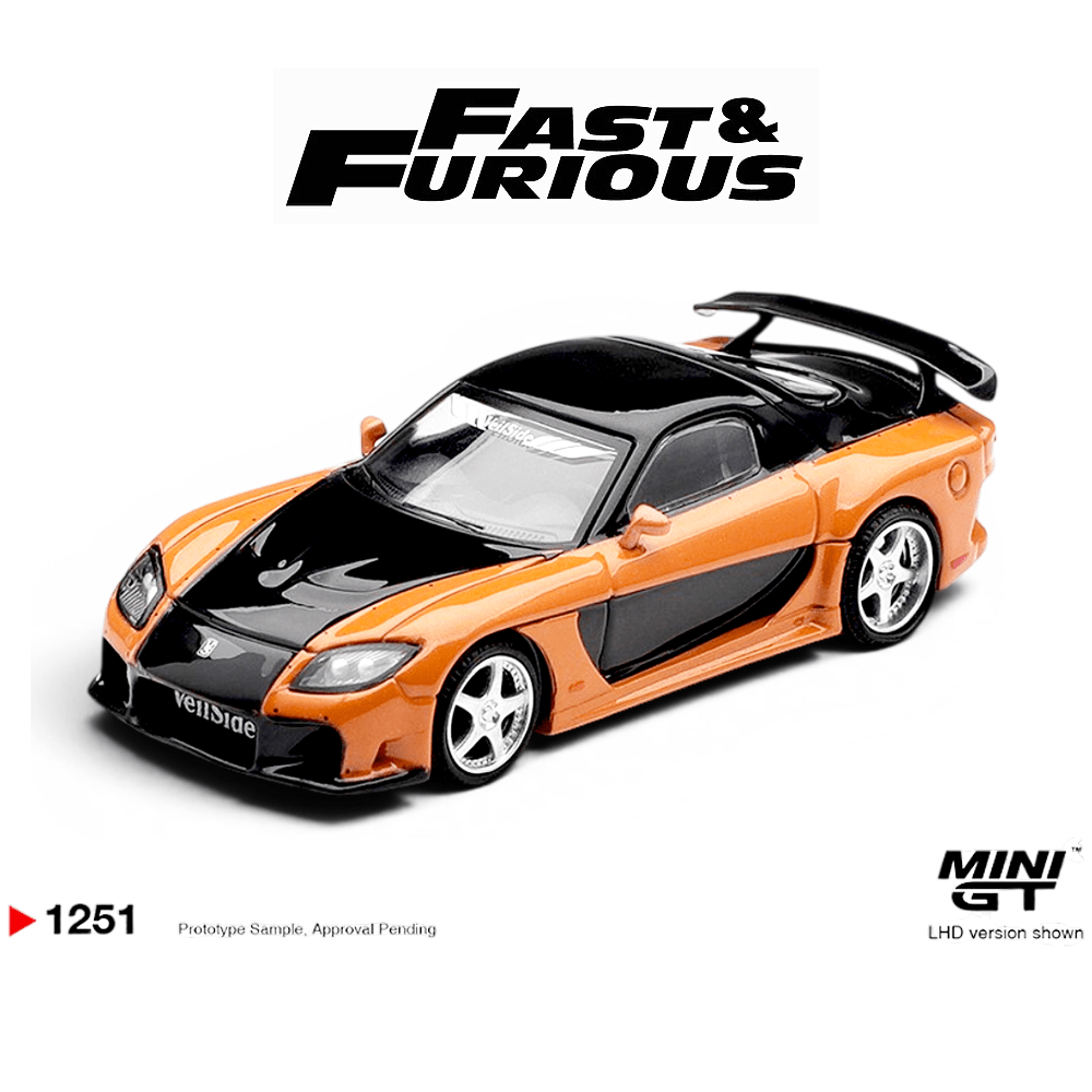 *Pre - Order* Mini GT - Mazda RX - 7 VeilSide Fortune “The Fast and the Furious Tokyo Drift” Han Seoul - Oh - Limited Edition - Top CollectiblesDiecastMini GT
