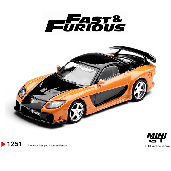 *Pre - Order* Mini GT - Mazda RX - 7 VeilSide Fortune “The Fast and the Furious Tokyo Drift” Han Seoul - Oh - Limited Edition - Top CollectiblesDiecastMini GT