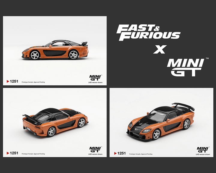*Pre - Order* Mini GT - Mazda RX - 7 VeilSide Fortune “The Fast and the Furious Tokyo Drift” Han Seoul - Oh - Limited Edition - Top CollectiblesDiecastMini GT