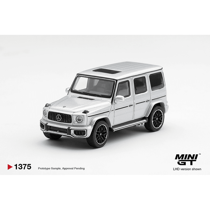 *Pre-Order* Mini GT - Mercedes-AMG G 63 Silver Metallic – Limited Edition - Top CollectiblesDiecastMini GT