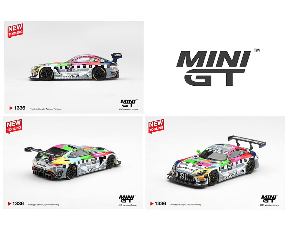 *Pre-Order* Mini GT - Mercedes-AMG GT3 888 Mercedes-AMG Team GMR Meguiar´s Bathurst 12 Hour 2025 – Limited Edition - Top CollectiblesDiecastMini GT
