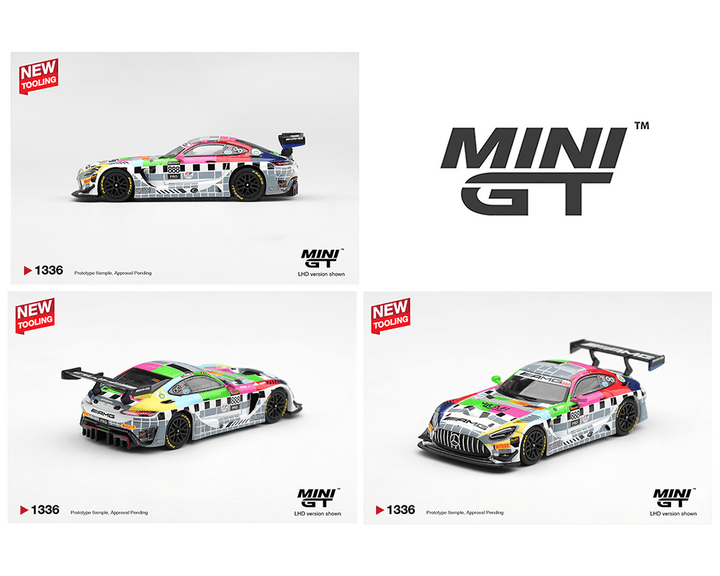 *Pre-Order* Mini GT - Mercedes-AMG GT3 888 Mercedes-AMG Team GMR Meguiar´s Bathurst 12 Hour 2025 – Limited Edition - Top CollectiblesDiecastMini GT