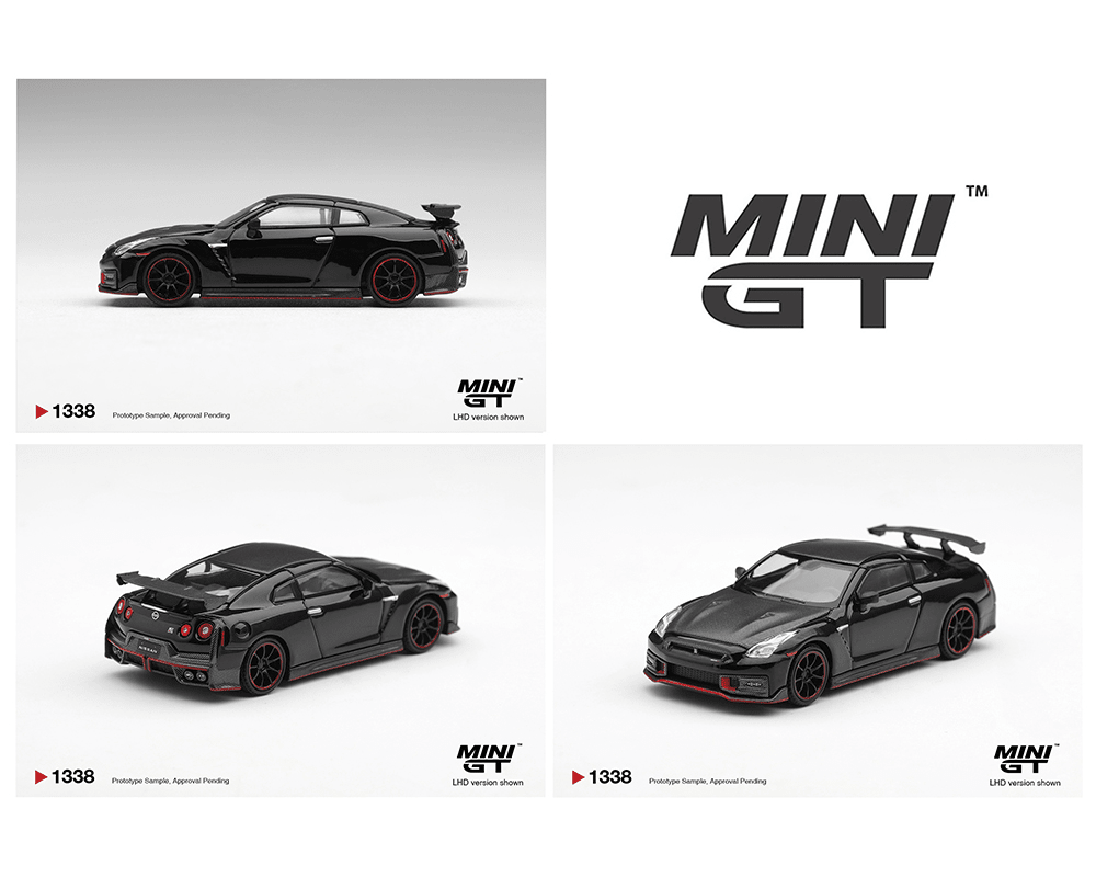 *Pre-Order* Mini GT - Nissan GT-R Nismo 2024 – Black – Limited Edition - Top CollectiblesDiecastMini GT