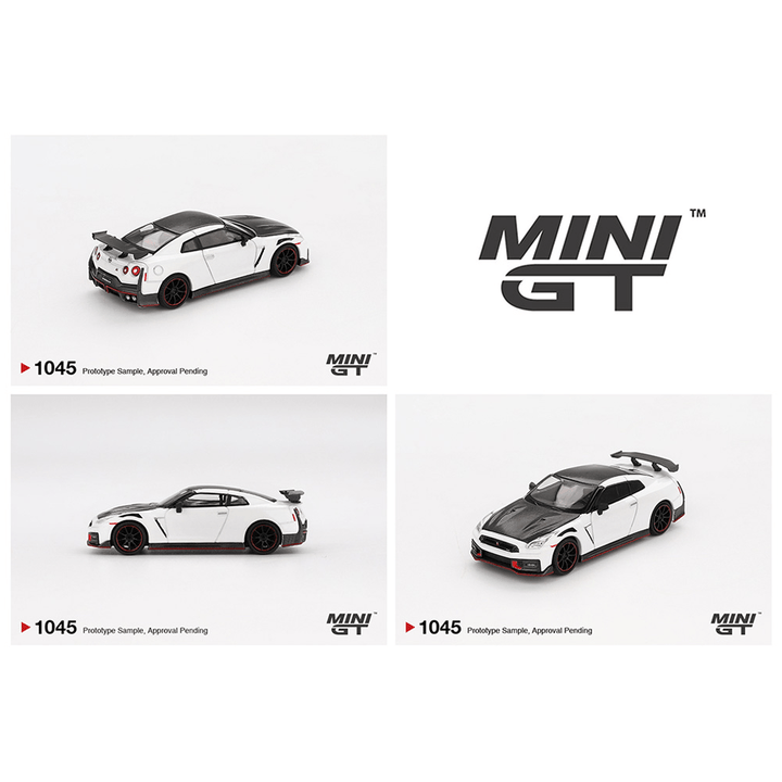 *Pre - Order* Mini GT - Nissan GT - R Nismo 2024 – Brilliant White Pearl - Top CollectiblesDiecastMini GT