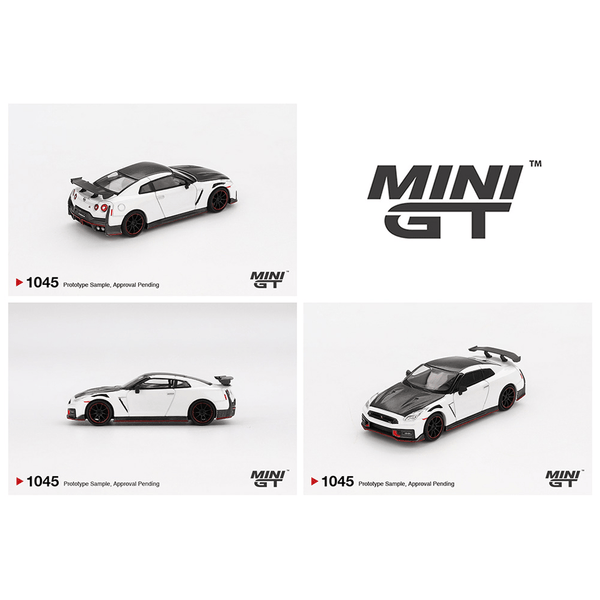 *Pre - Order* Mini GT - Nissan GT - R Nismo 2024 – Brilliant White Pearl - Top CollectiblesDiecastMini GT