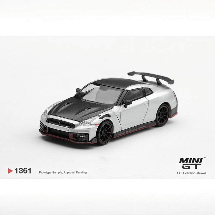*Pre-Order* Mini GT - Nissan GT-R NISMO 2024 – Silver- Limited Edition - Top CollectiblesDiecastMini GT