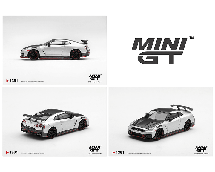 *Pre-Order* Mini GT - Nissan GT-R NISMO 2024 – Silver- Limited Edition - Top CollectiblesDiecastMini GT