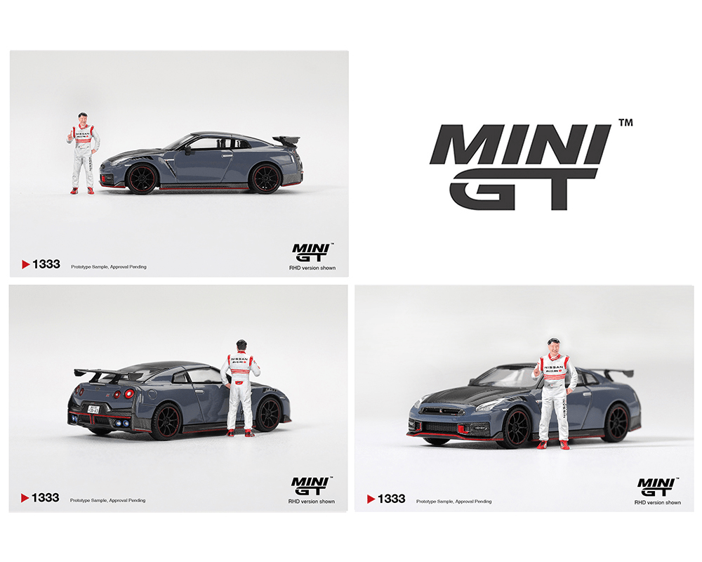 *Pre-Order* Mini GT - Nissan GT-R Nismo 2024 Tsukuba Production Car Lap Record W / Matsuda Figure Tsugio Matsuda Collection – Limited Editrion - Top CollectiblesDiecastMini GT