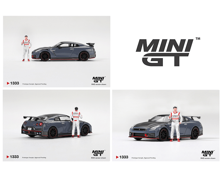 *Pre-Order* Mini GT - Nissan GT-R Nismo 2024 Tsukuba Production Car Lap Record W / Matsuda Figure Tsugio Matsuda Collection – Limited Editrion - Top CollectiblesDiecastMini GT