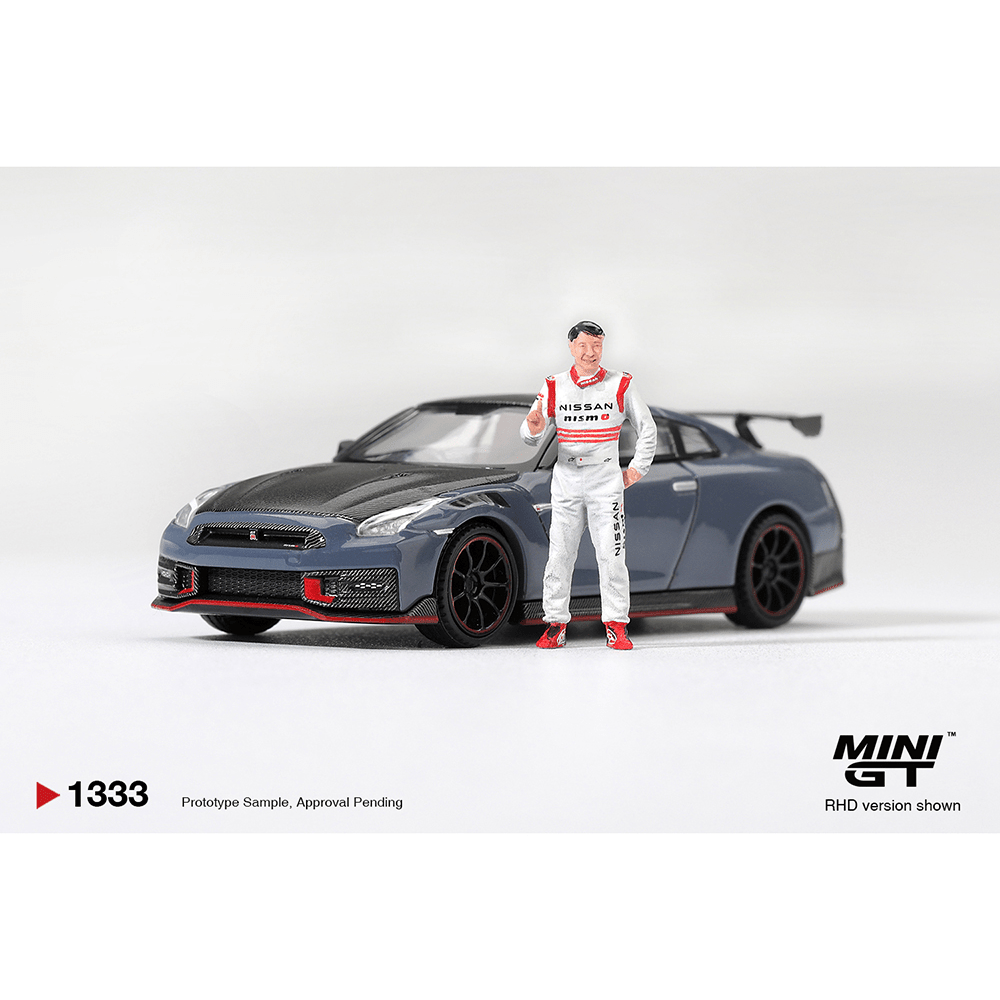 *Pre-Order* Mini GT - Nissan GT-R Nismo 2024 Tsukuba Production Car Lap Record W / Matsuda Figure Tsugio Matsuda Collection – Limited Editrion - Top CollectiblesDiecastMini GT