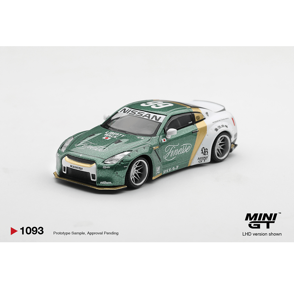 *Pre-Order* Mini GT - Nissan GT-R (R35) LB★WORKS Type 1, Custom Ducktail Auto Finesse – Limited Edition - Top CollectiblesDiecastMini GT