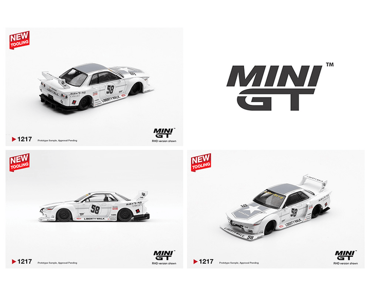 *Pre - Order* Mini GT - Nissan GT - R32 LB - Kaido Works TAS 2025 - Top CollectiblesDiecastMini GT