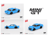 *Pre - Order* Mini GT - Nissan LB★Works HAKOSUKA – Baby Blue - Top CollectiblesDiecastMini GT
