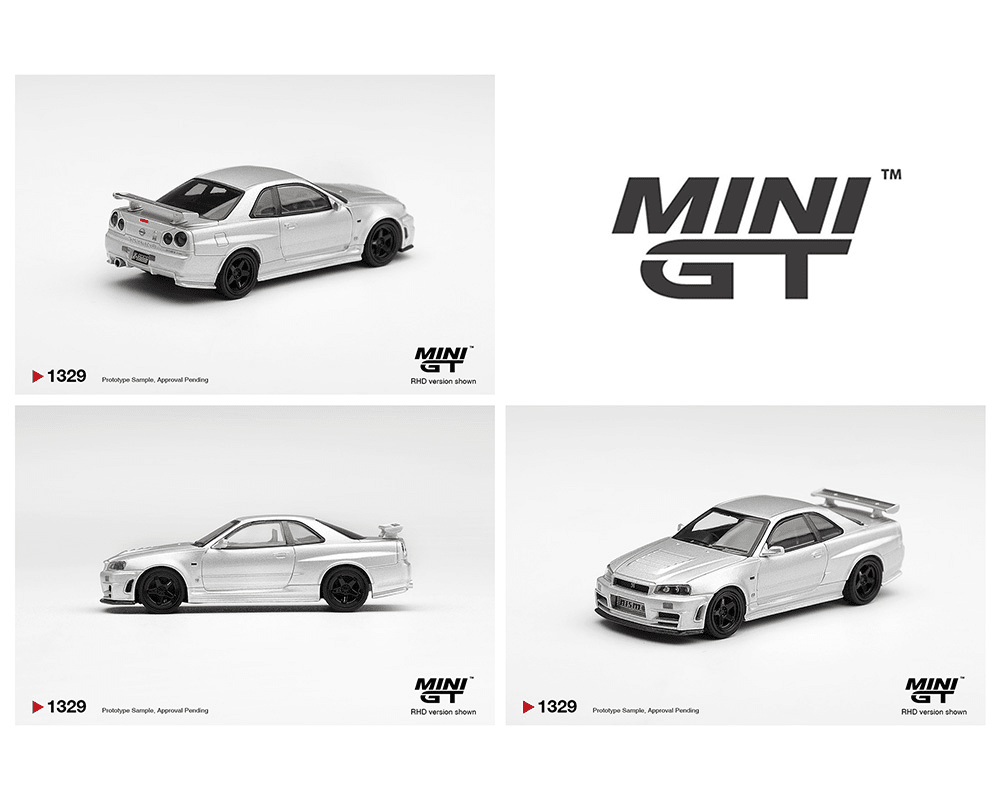 *Pre-Order* Mini GT - Nissan NISMO R34GT-R Z-tune Z-Tune Silver – Limited Edition - Top CollectiblesDiecastMini GT