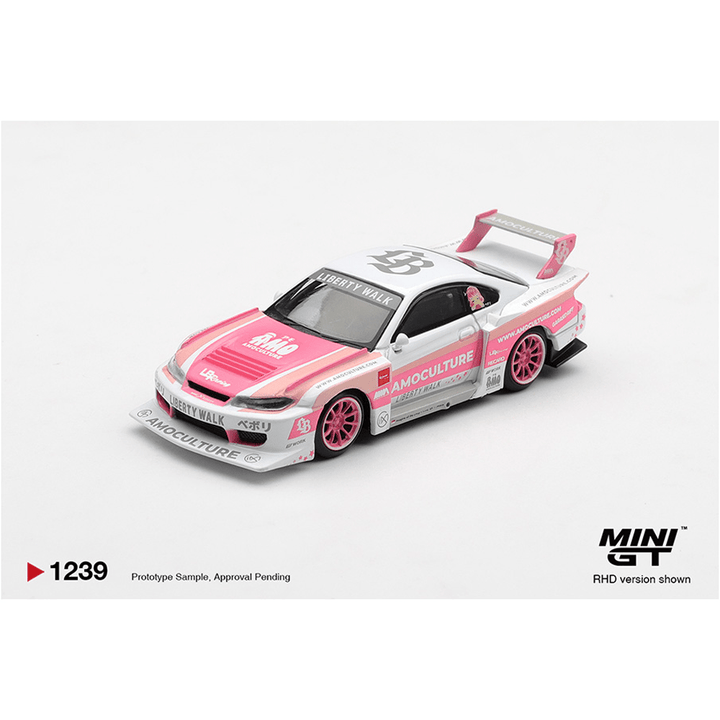 *Pre - Order* Mini GT - Nissan Silvia (S15) LB - Super Silhouette AMOCULTURE – Limited Edition - Top CollectiblesDiecastMini GT