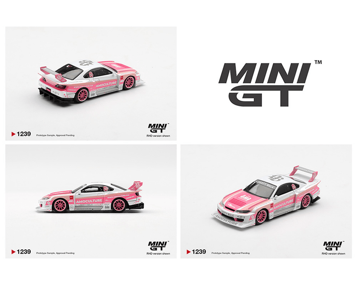 *Pre - Order* Mini GT - Nissan Silvia (S15) LB - Super Silhouette AMOCULTURE – Limited Edition - Top CollectiblesDiecastMini GT