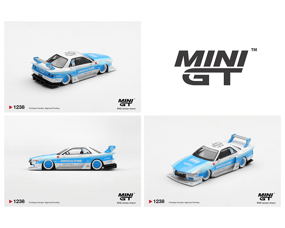 *Pre - Order* Mini GT - Nissan Skyline GT - R (R32) LBWK Kaido Works AMOCULTURE – Limited Edition - Top CollectiblesDiecastMini GT