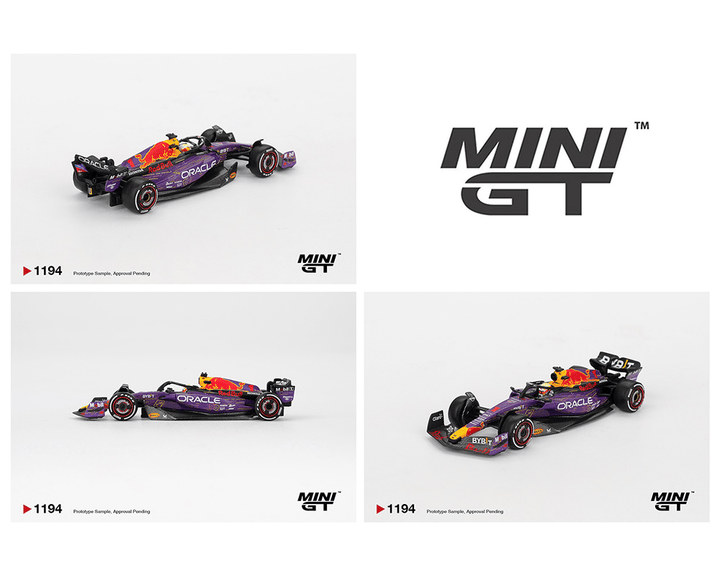 *Pre - Order* Mini GT - Oracle Red Bull Racing RB19 1 Max Verstappen 2023 F1 2023 Las Vegas GP Winner - Top CollectiblesDiecastMini GT