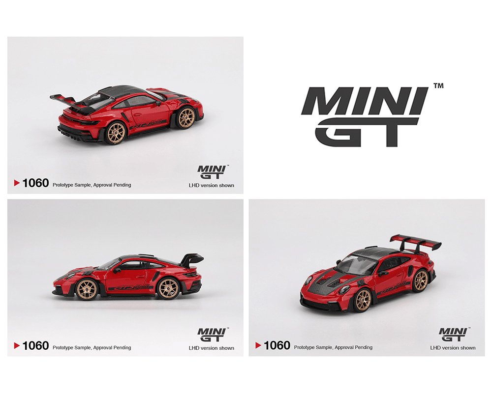 *Pre - Order* Mini GT - Porsche 911 (992) GT3 RS Weissach Package – Guards Red - Top CollectiblesDiecastMini GT