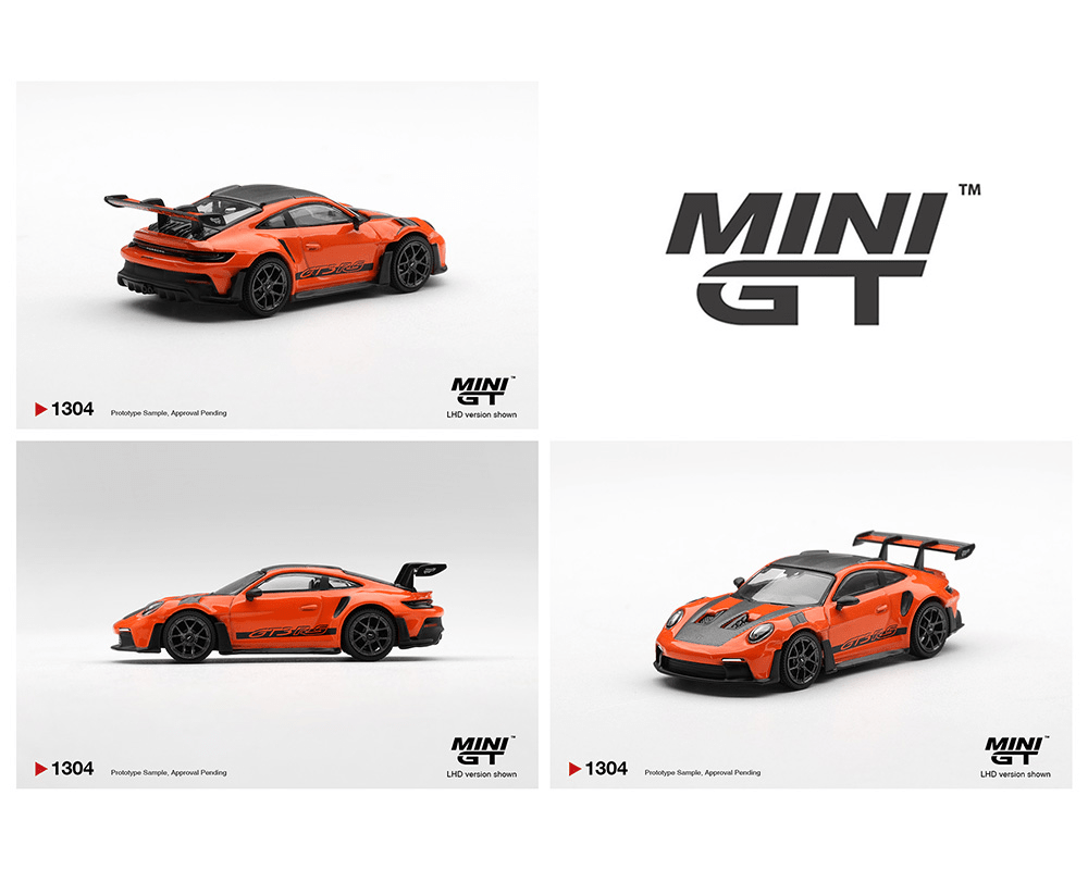 *Pre - Order* Mini GT - Porsche 911 (992) GT3 RS Weissach Package – Gulf Orange – Limited Edition - Top CollectiblesDiecastMini GT