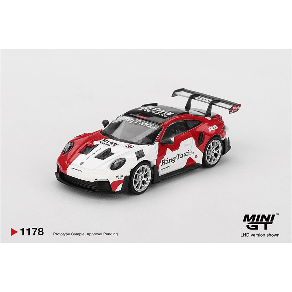 *Pre - Order* Mini GT - Porsche 911 (992) GT3 RS Weissach RingTaxi.com - Top CollectiblesDiecastMini GT