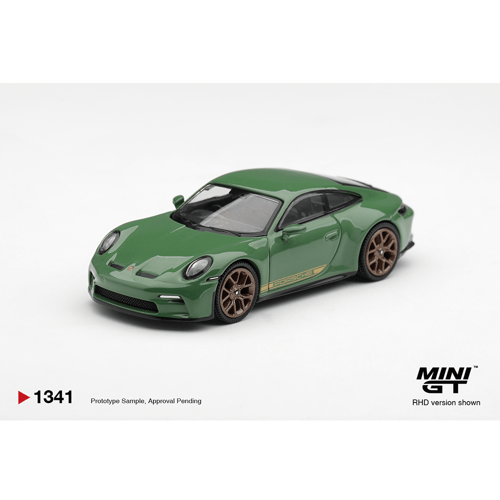 *Pre-Order* Mini GT - Porsche 911 (992) GT3 Touring – Auratium Green – Limited Edition - Top CollectiblesDiecastMini GT
