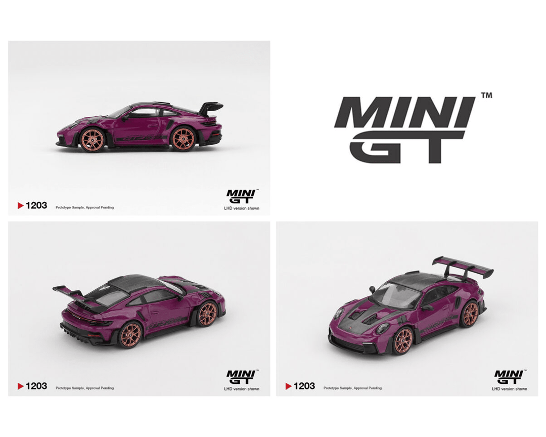 *Pre - Order* Mini GT - Porsche 911 (992.1) Rubystone Red Set of 4 – Special Edition - Top CollectiblesDiecastMini GT