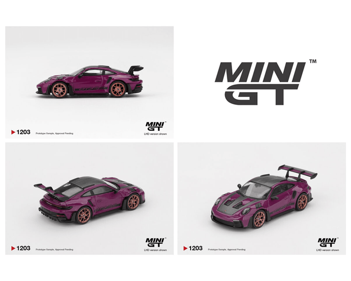 *Pre - Order* Mini GT - Porsche 911 (992.1) Rubystone Red Set of 4 – Special Edition - Top CollectiblesDiecastMini GT