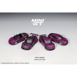 *Pre - Order* Mini GT - Porsche 911 (992.1) Rubystone Red Set of 4 – Special Edition - Top CollectiblesDiecastMini GT